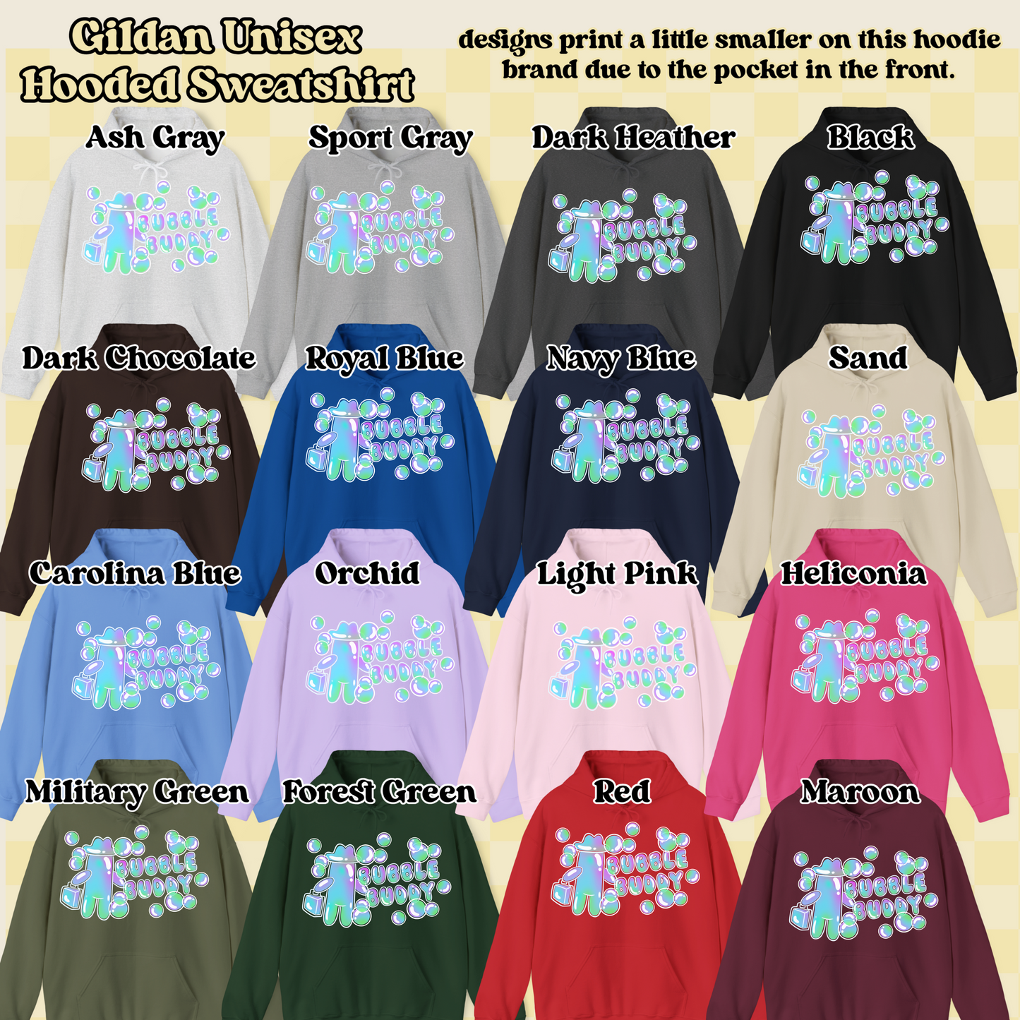 Bubble Buddy (tshirt/sweatshirt)