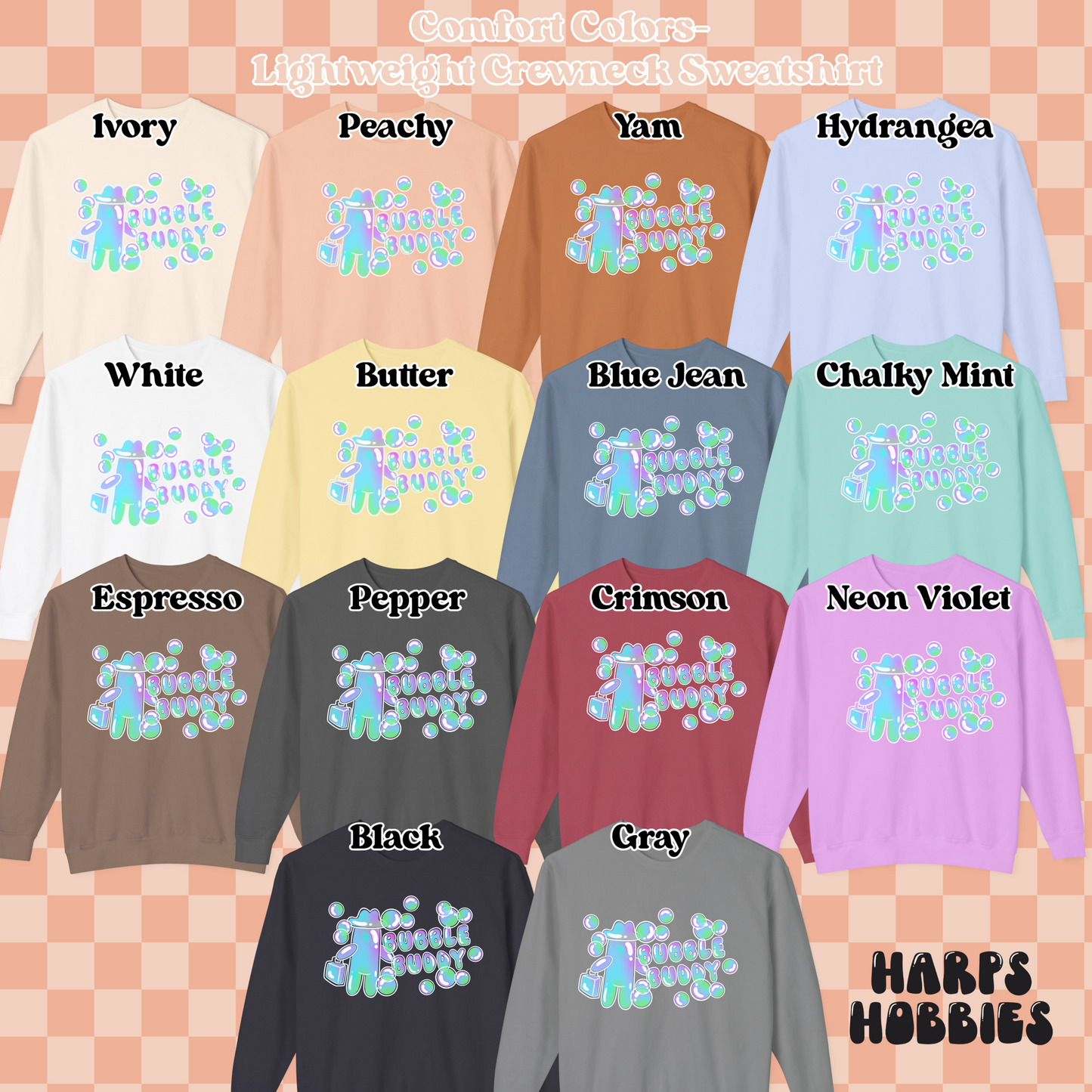Bubble Buddy (tshirt/sweatshirt)