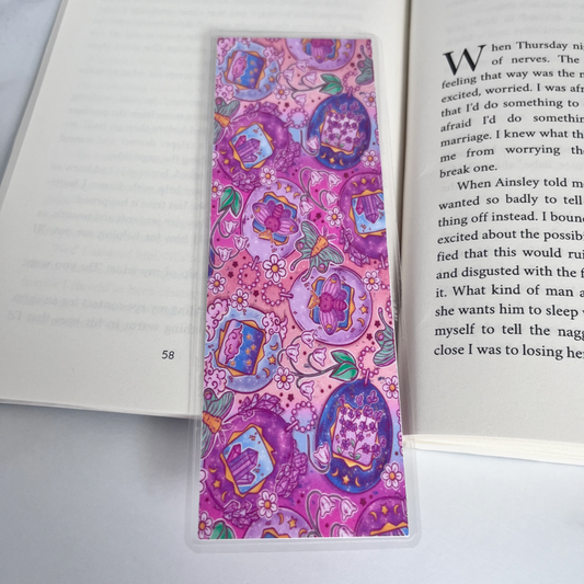 Pink Tamagotchi Bookmark