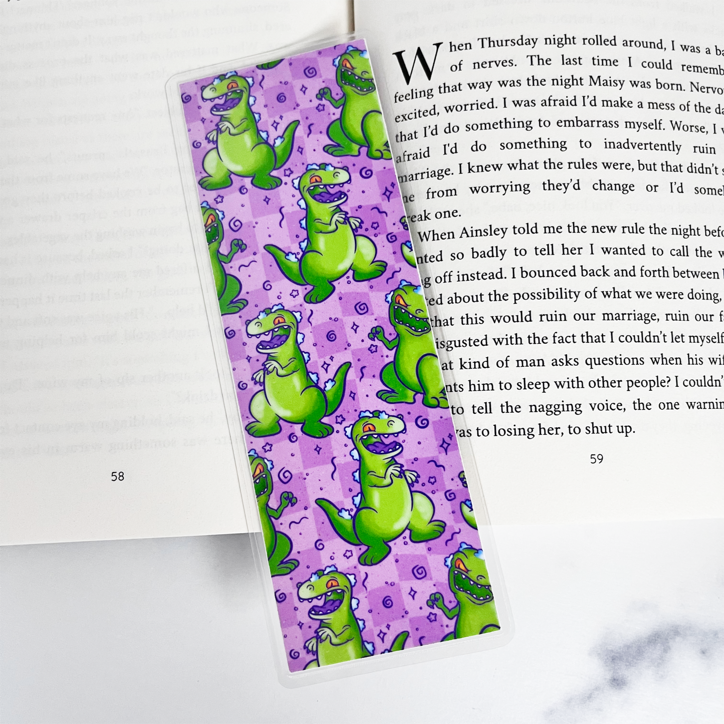 Reptar Bookmark