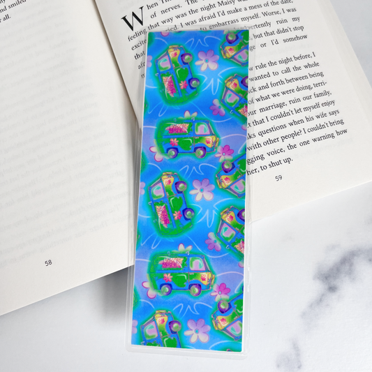 Neon Mystery Machine Bookmark