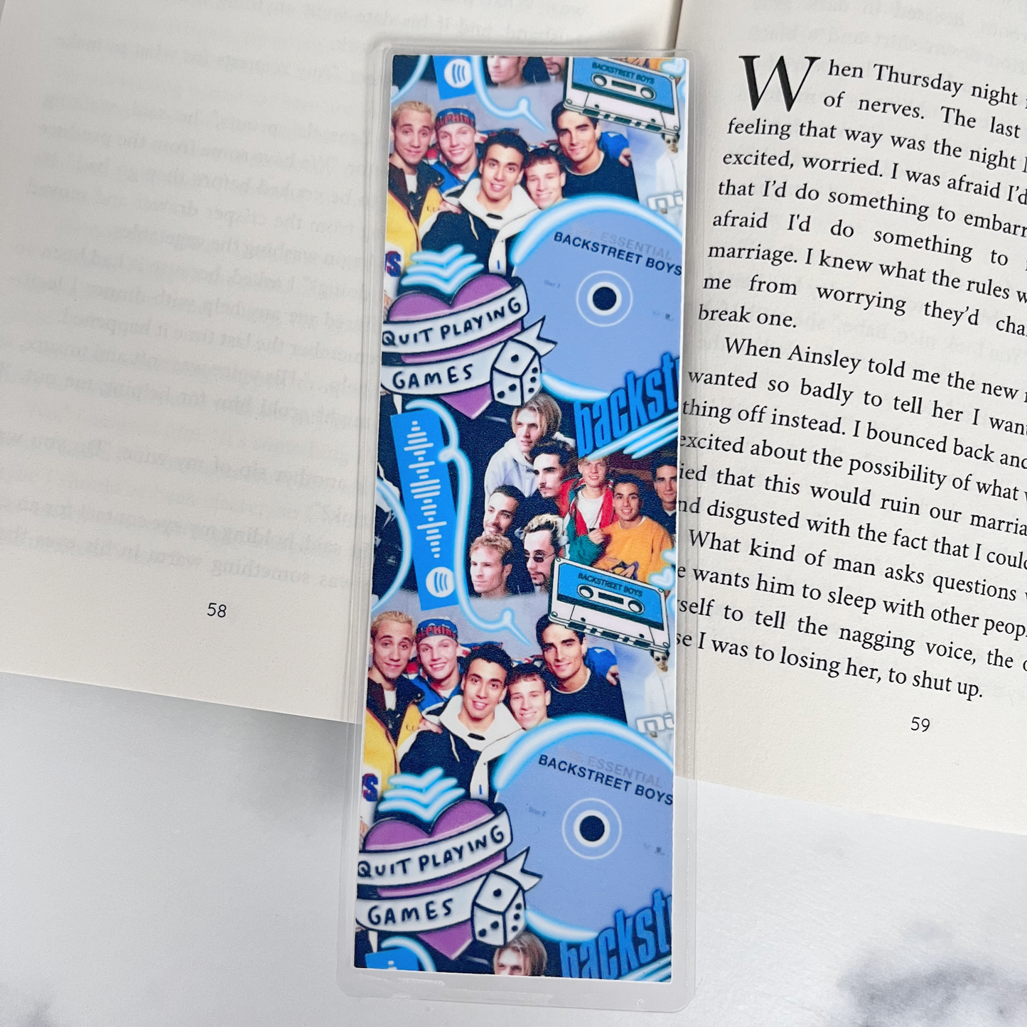 Backstreet Boys Bookmark