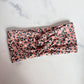 Sketchy Rustic Cheetah Headband