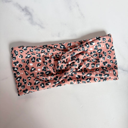 Sketchy Rustic Cheetah Headband