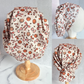 Fall Bows Scrub Hat