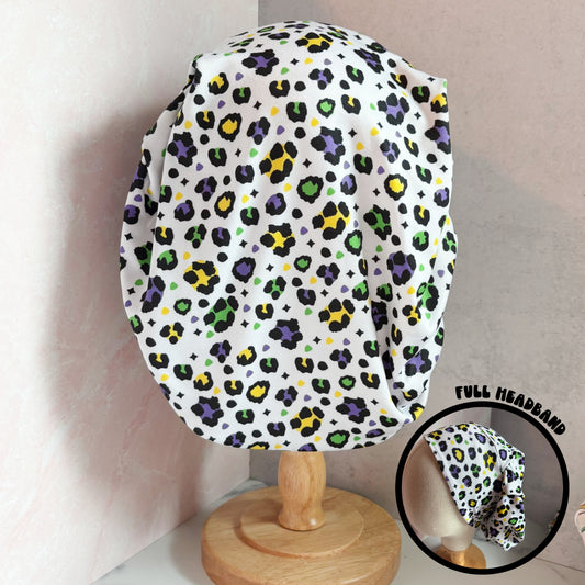 Mardi Leopard Scrub Hat