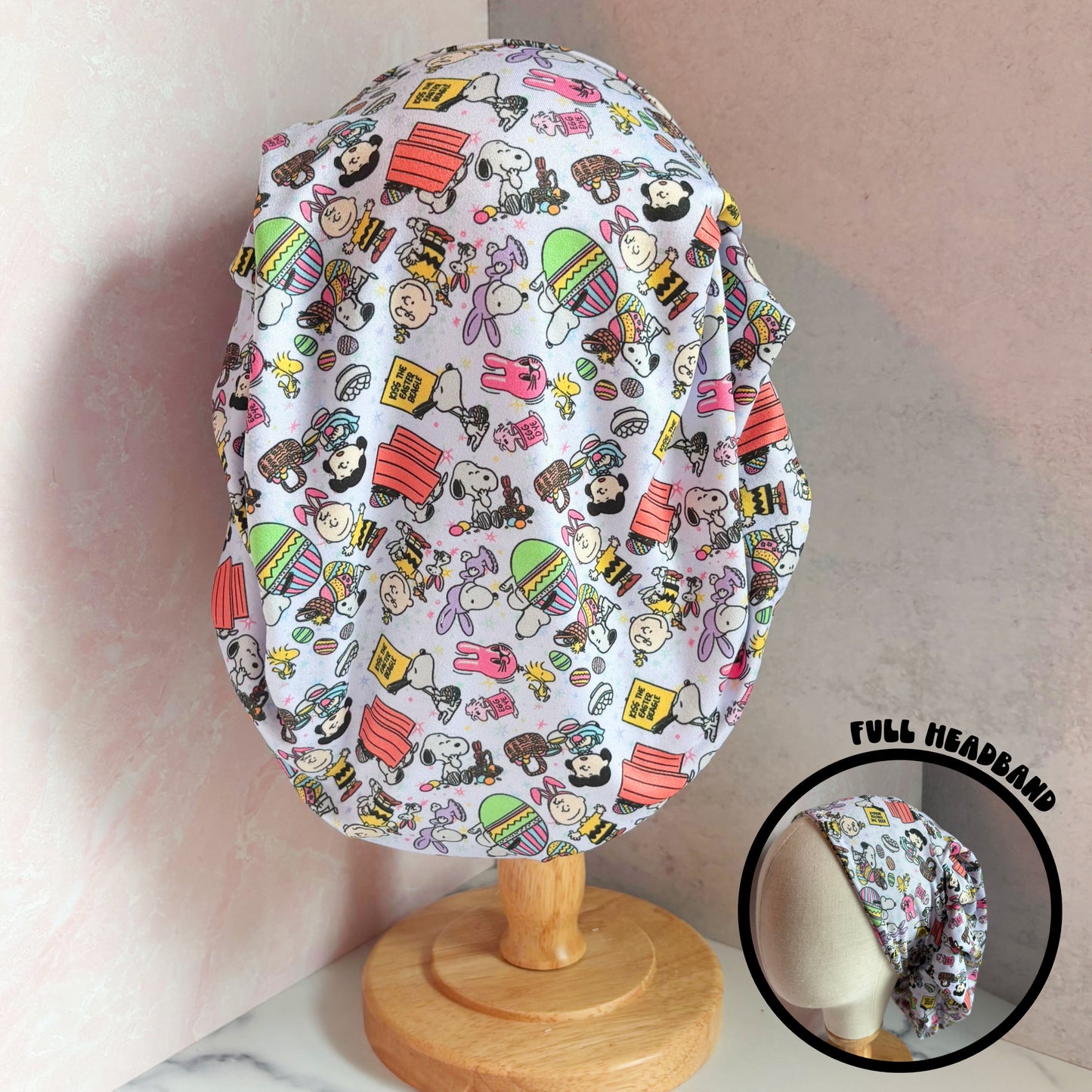 Easter Snoopy Scrub Hat