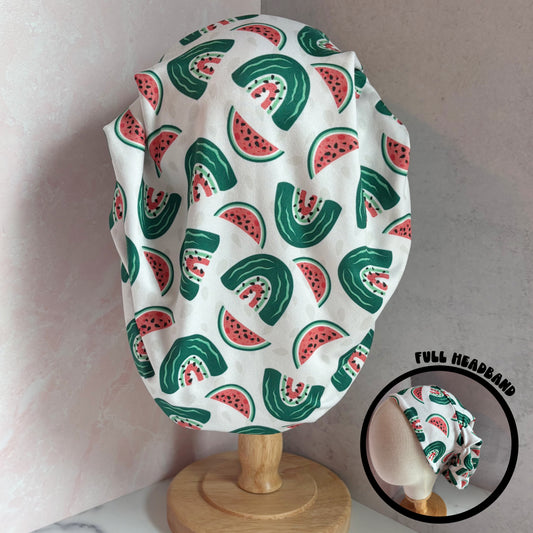 Rainbow Watermelon Scrub Hat