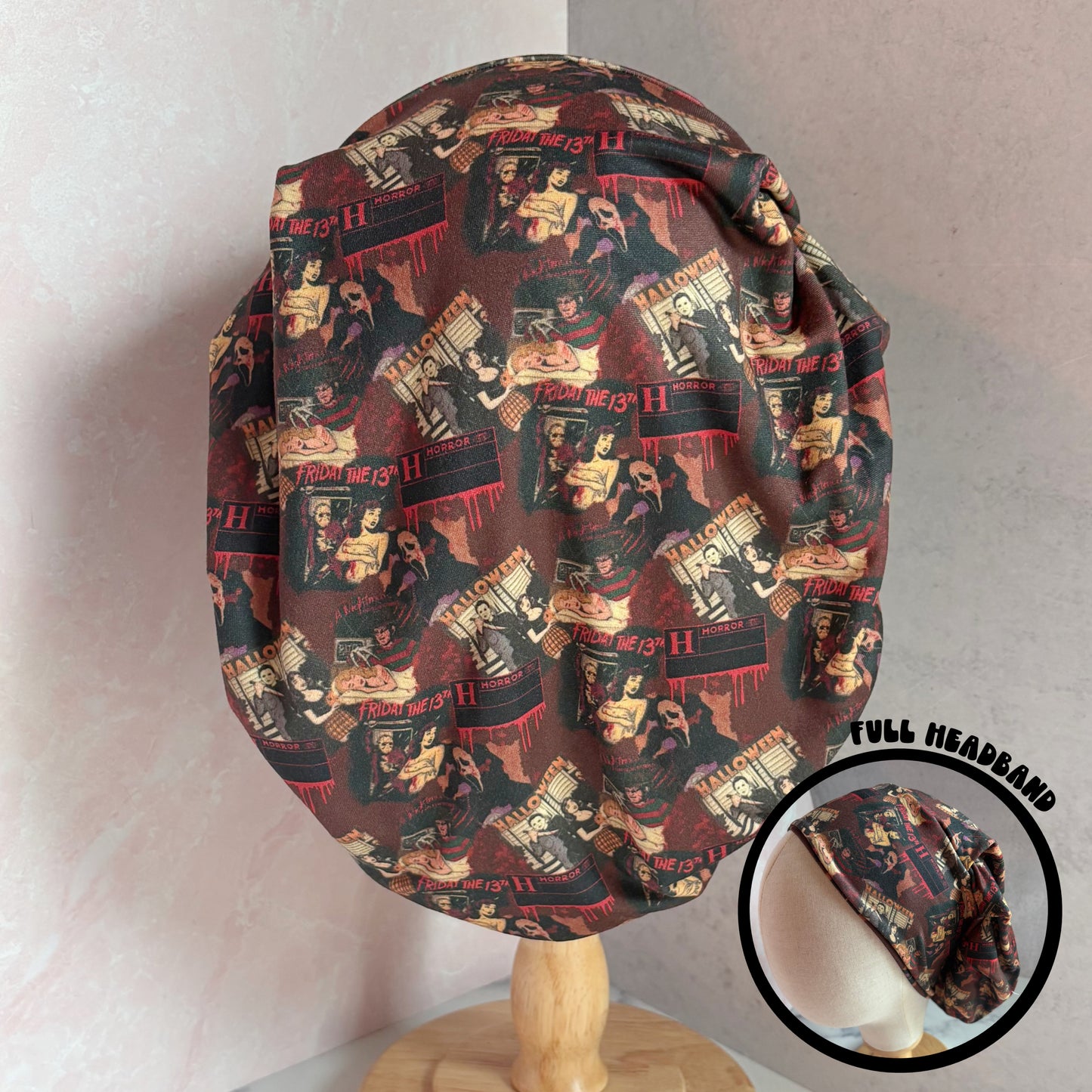 Vintage Horror Scrub Hat