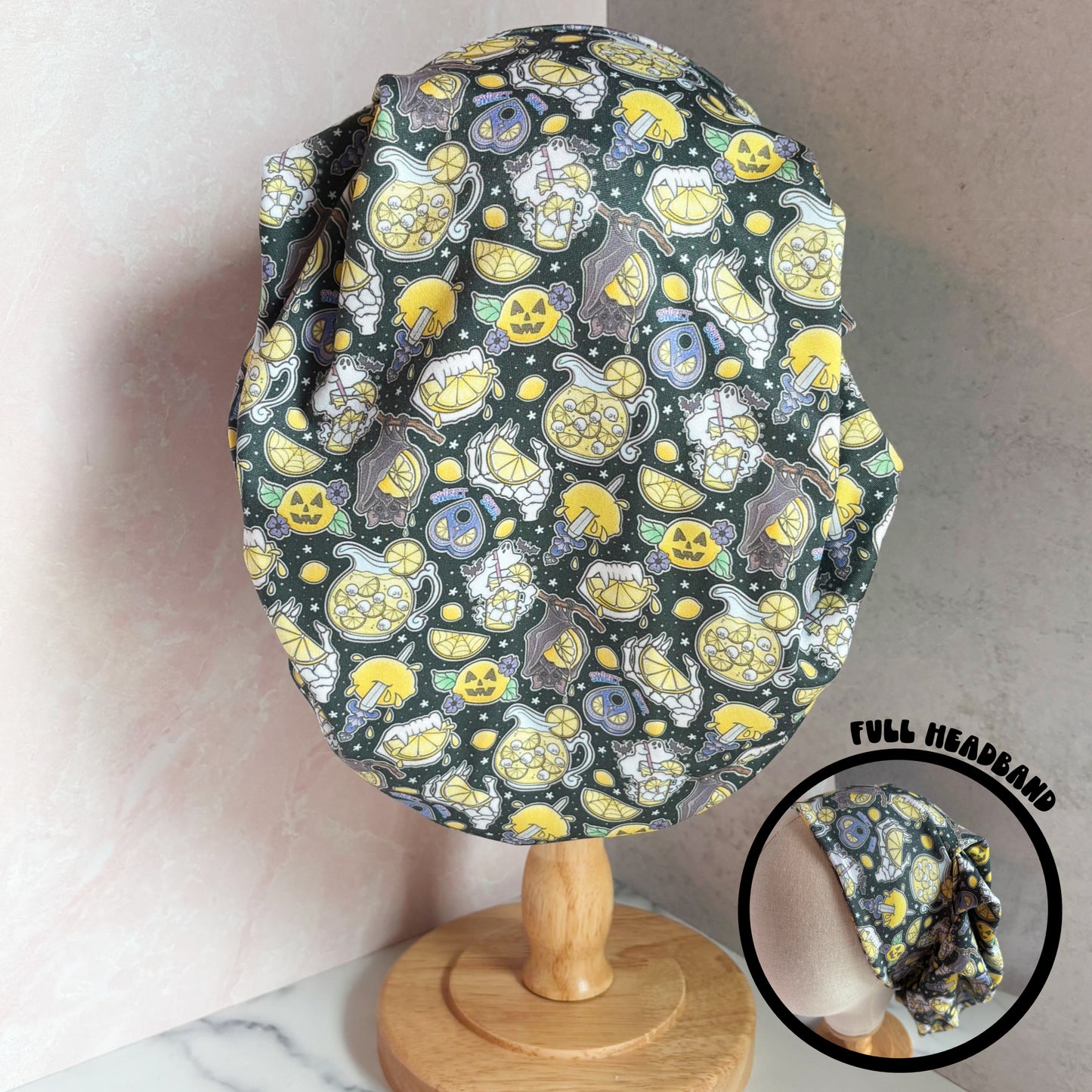 Spooky Lemonade Scrub Hat