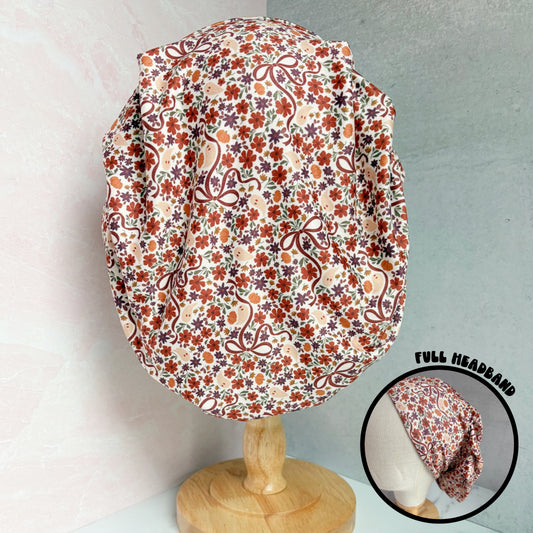 Boo Bows Scrub Hat