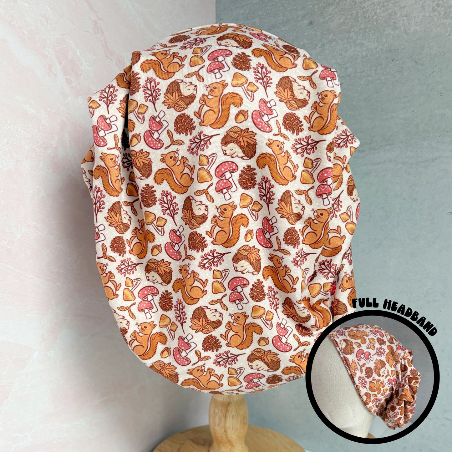 Fall Critters Scrub Hat