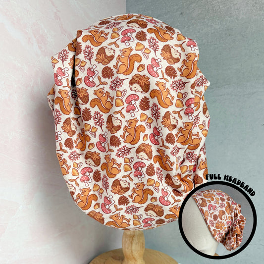 Fall Critters Scrub Hat