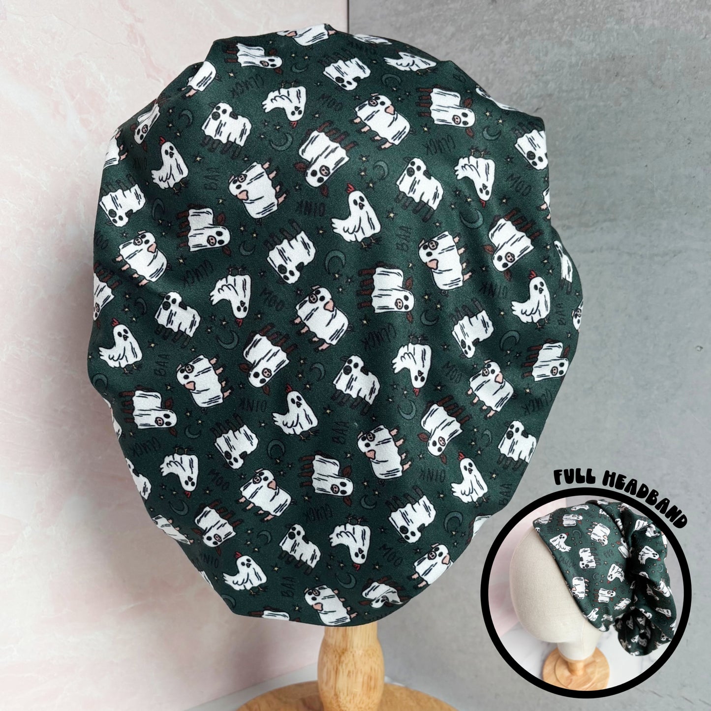 Spooky Farm Scrub Hat
