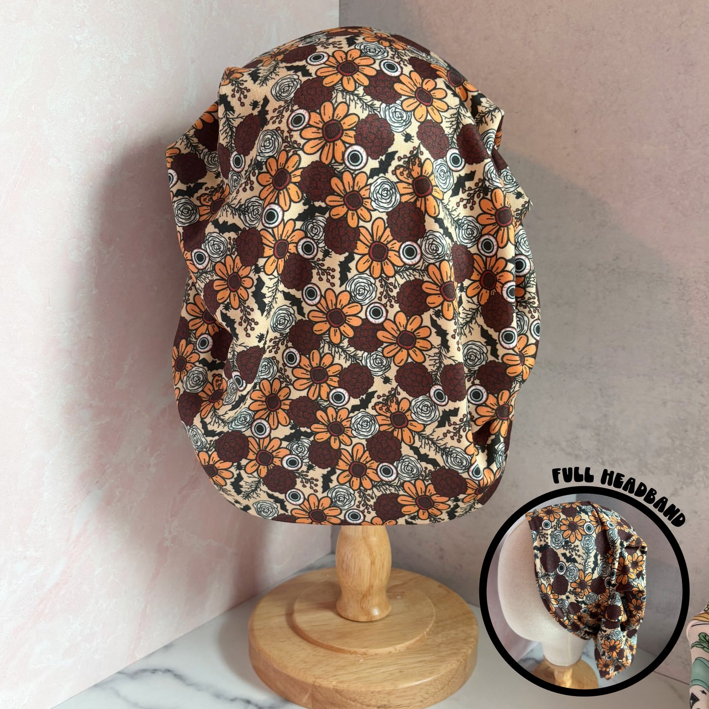 Spooky Eyes Scrub Hat