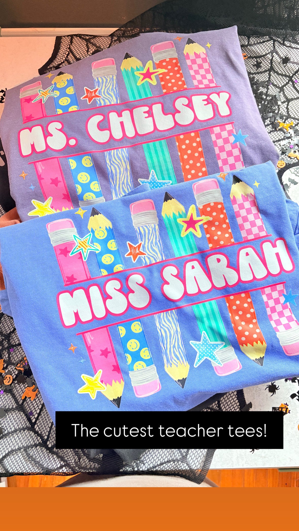 Custom Pencil Tshirt Tshirt/Sweatshirt/Long Sleeve