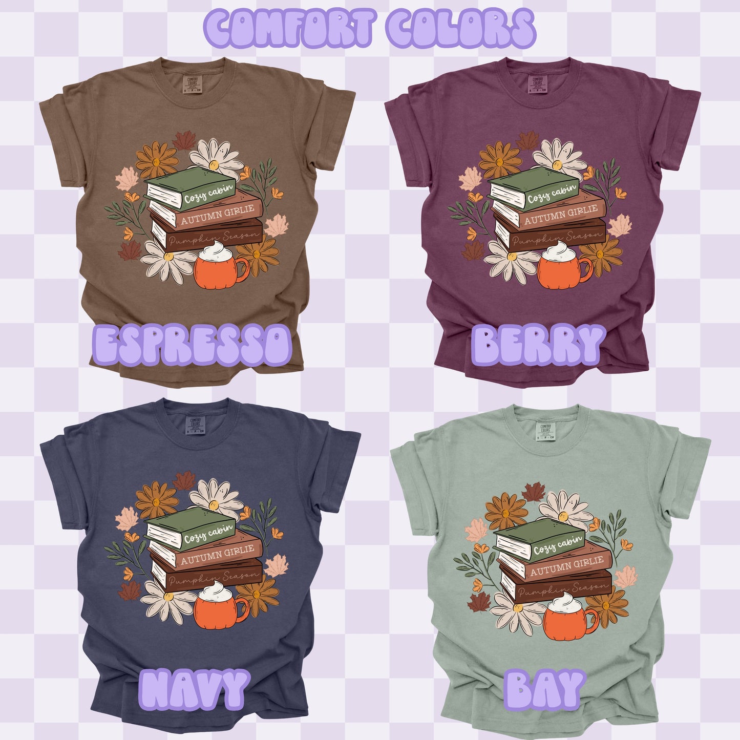 Autumn Reading Tshirt/Sweatshirt