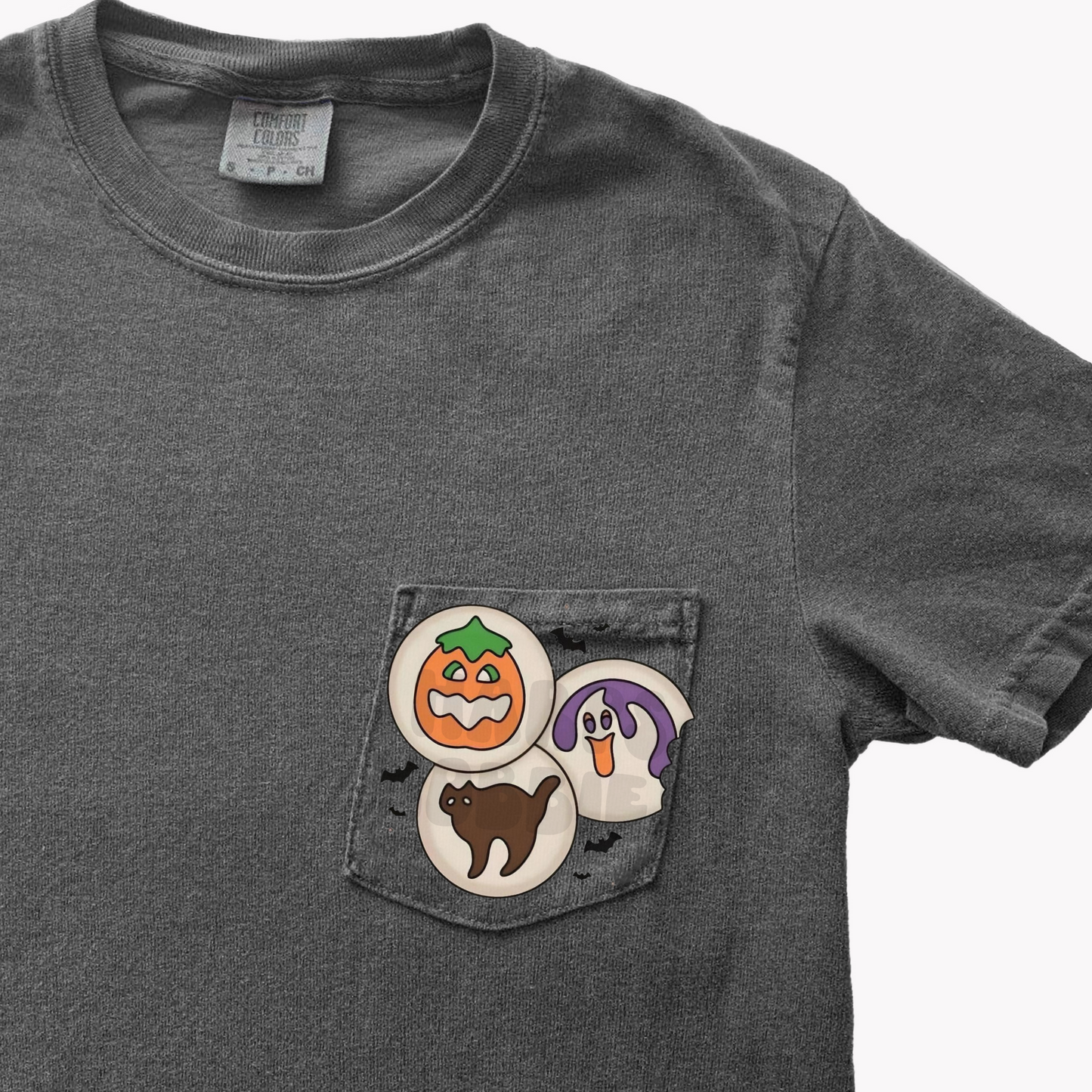 Halloween Cookies Pocket Tshirt