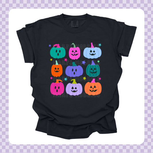 Colorful Pumpkins Tshirt/Sweatshirt/Long Sleeve