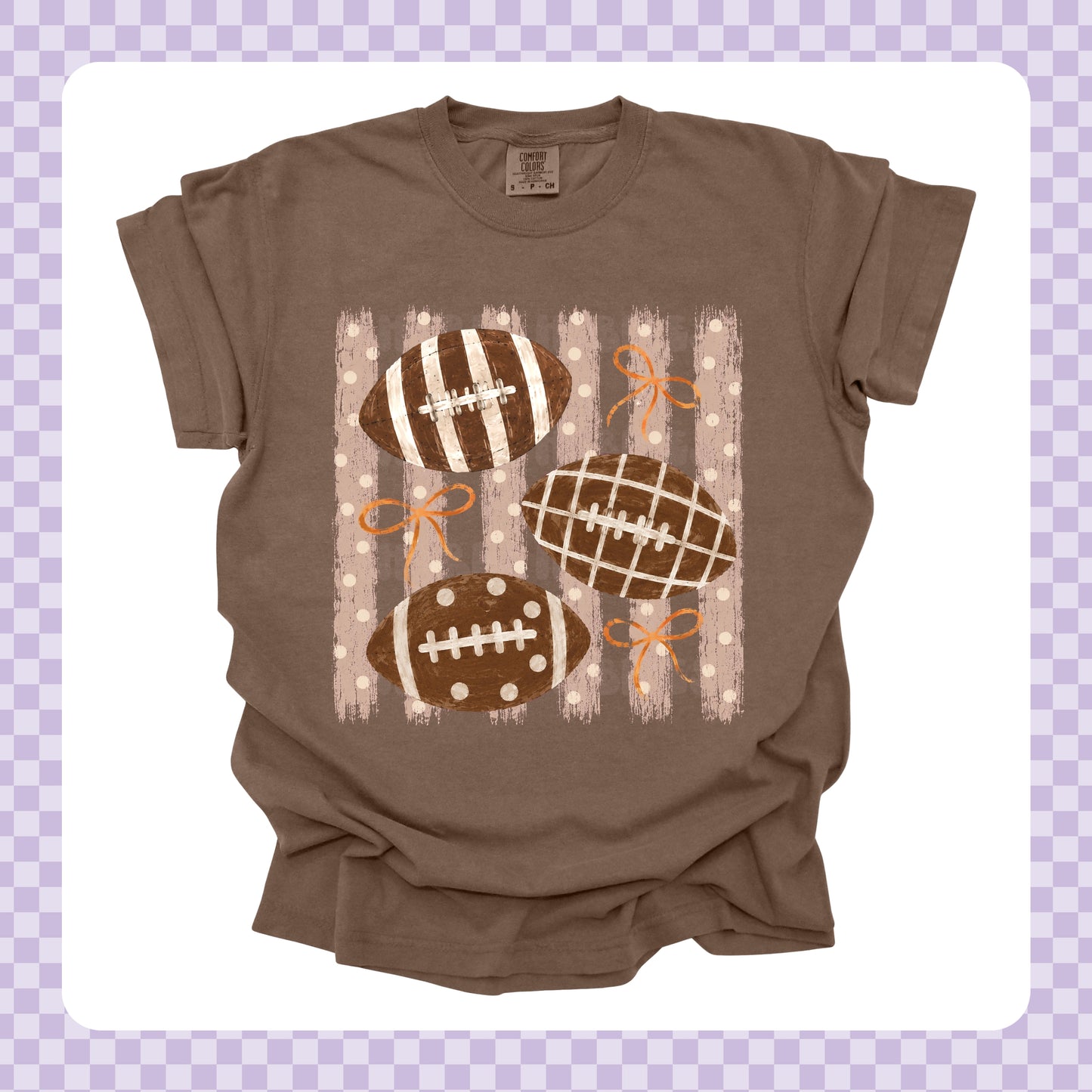 Football Stripes Tshirt/Sweatshirt/Long Sleeve