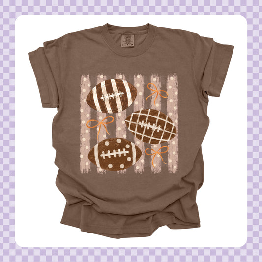 Football Stripes Tshirt/Sweatshirt/Long Sleeve