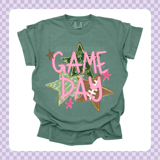Game Day Stars Tshirt/Sweatshirt/Long Sleeve