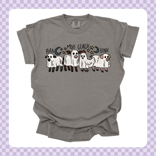 Ghost Farm Animals Tshirt/Sweatshirt/Long Sleeve