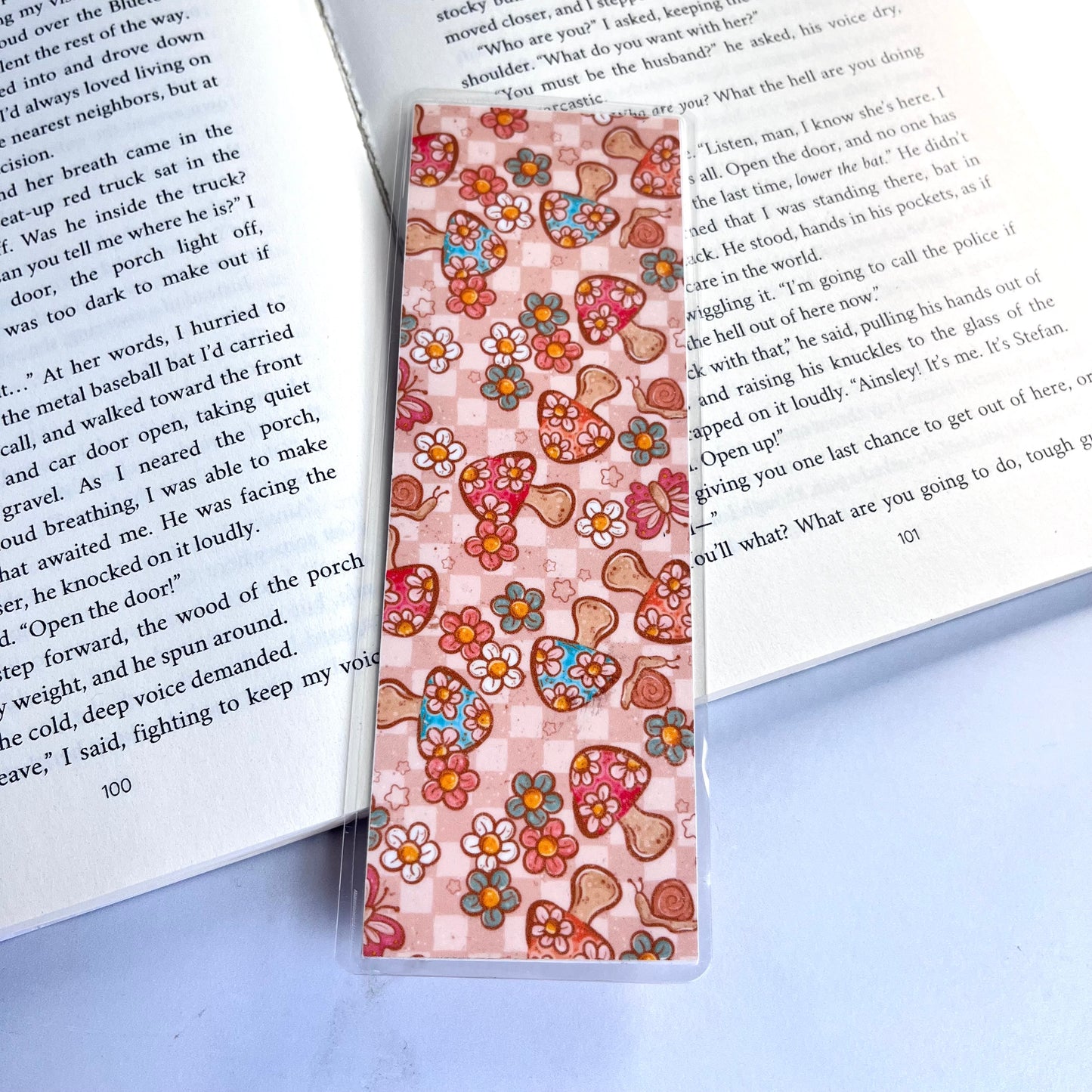 Boho Mushrooms Bookmark