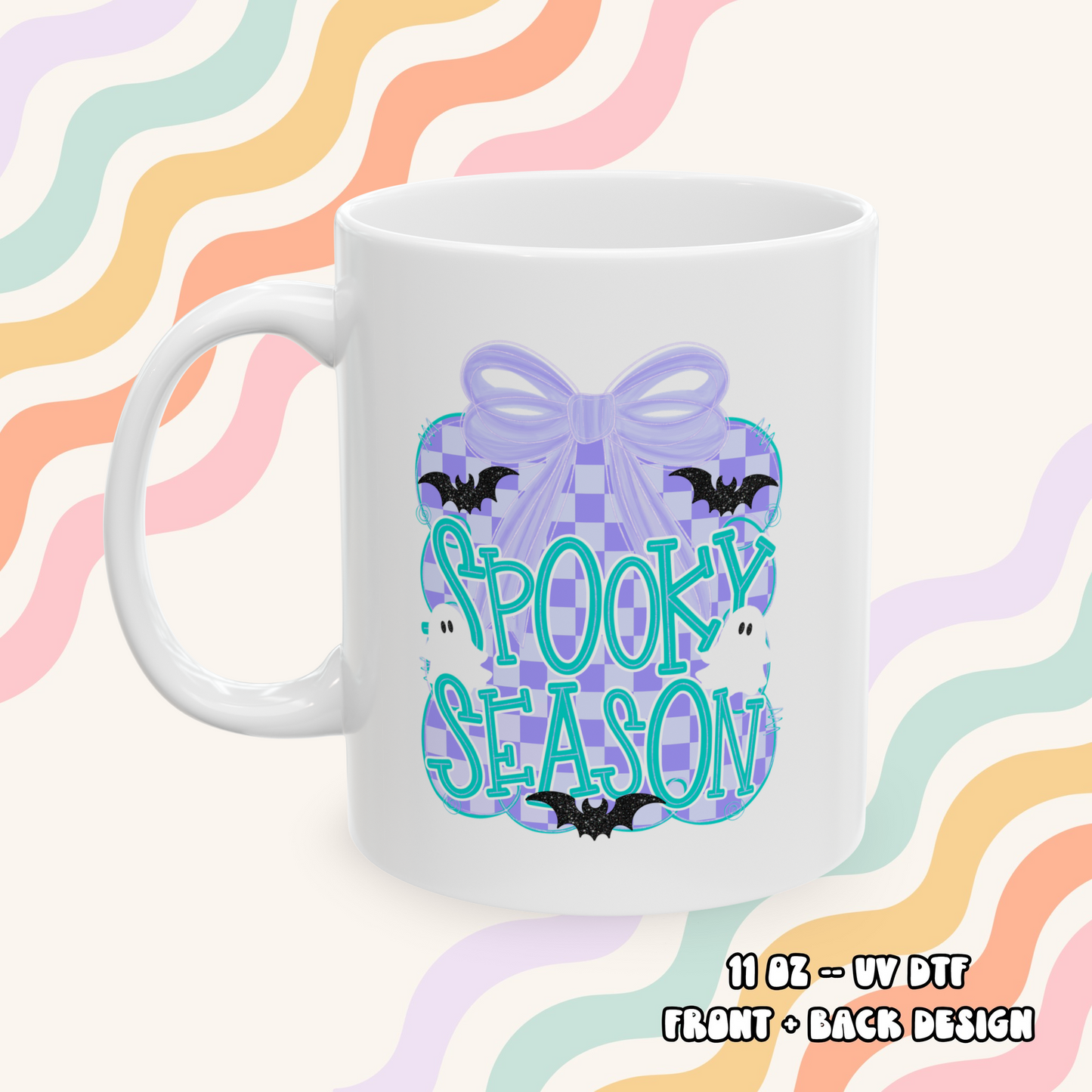 Spooky Season Bow Mug