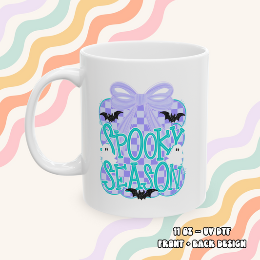Spooky Season Bow Mug