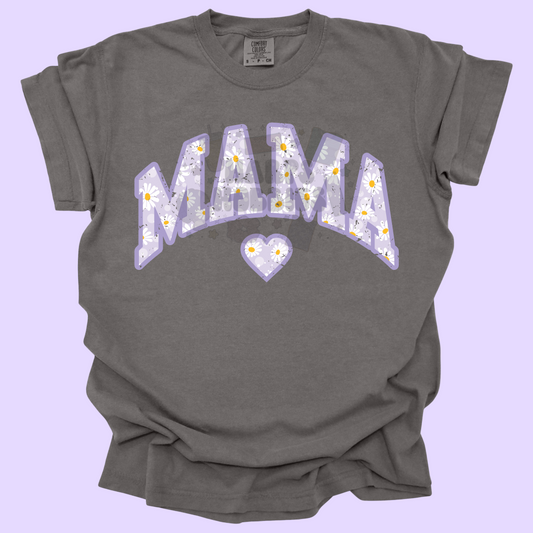 Mama Purple Floral (tshirt/sweatshirt)