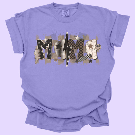 Sketchy Retro Mama (tshirt/sweatshirt)