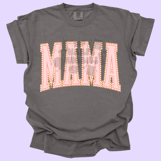 Light Pink Mama Varsity (tshirt/sweatshirt)
