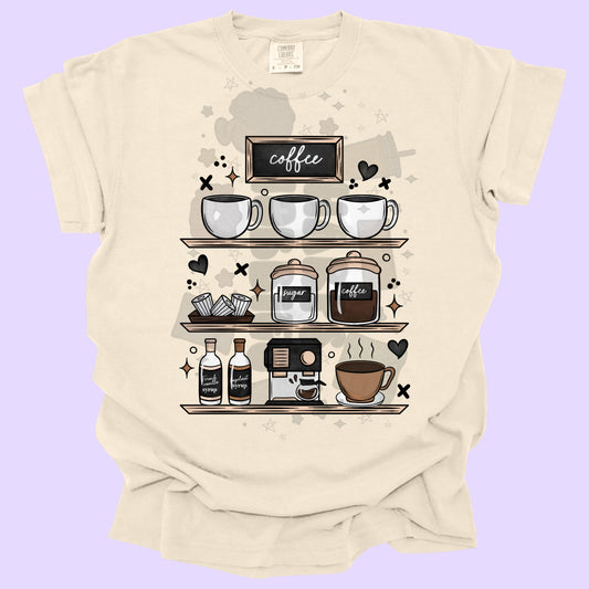 Coffee Shelf (tshirt/sweatshirt)