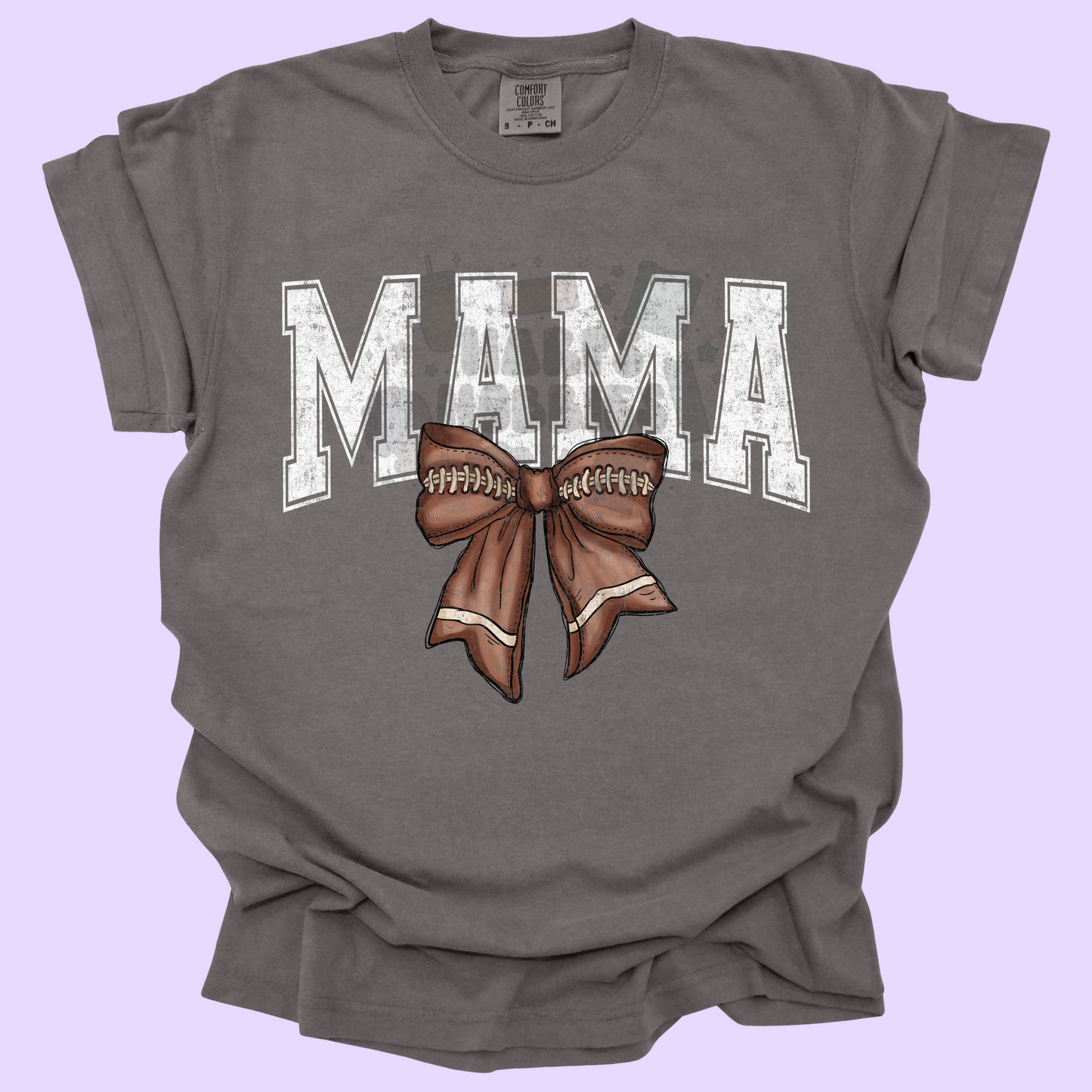 Football Bow Mama (tshirt/sweatshirt)