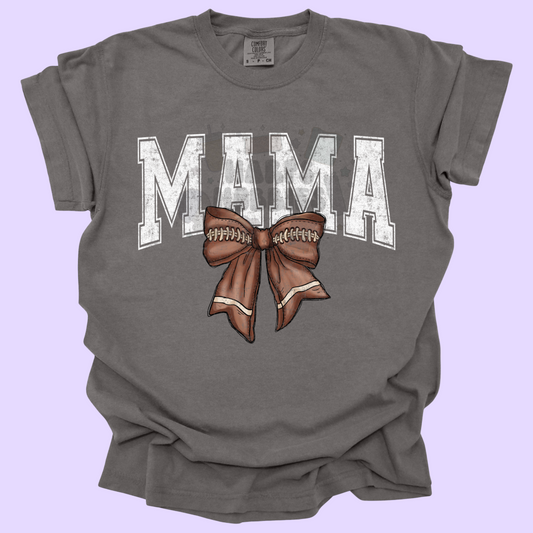 Football Bow Mama (tshirt/sweatshirt)