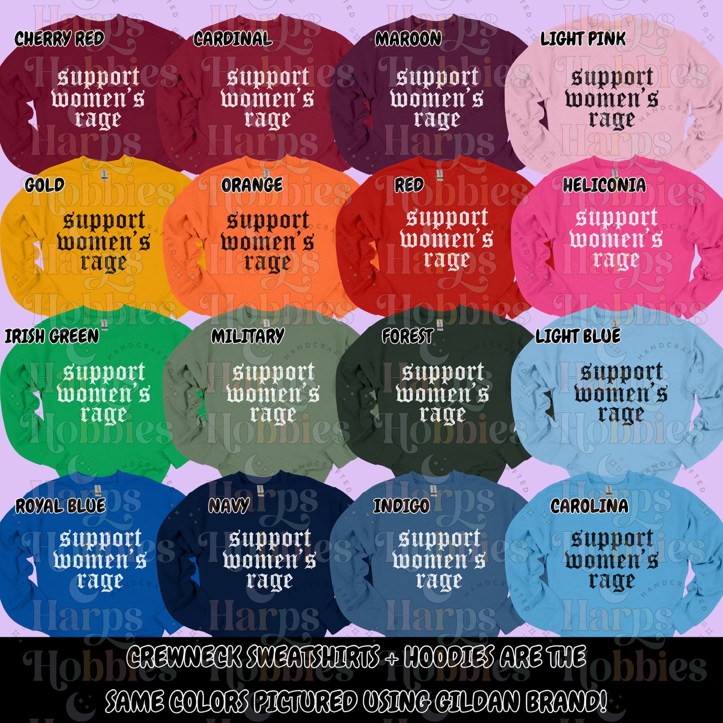 Support Women's Rage (tshirt/hoodie/sweatshirt/longsleeve)