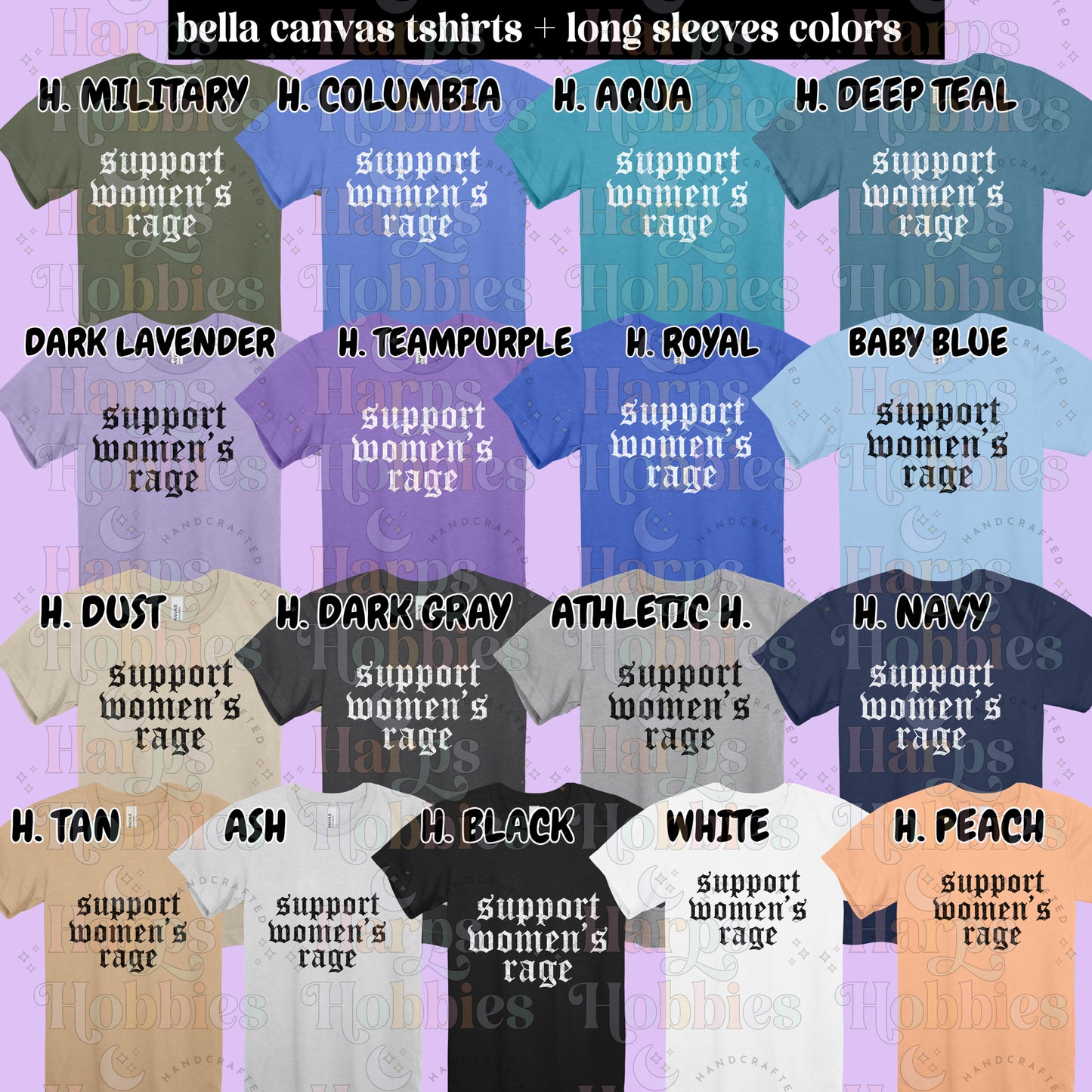 Support Women's Rage (tshirt/hoodie/sweatshirt/longsleeve)
