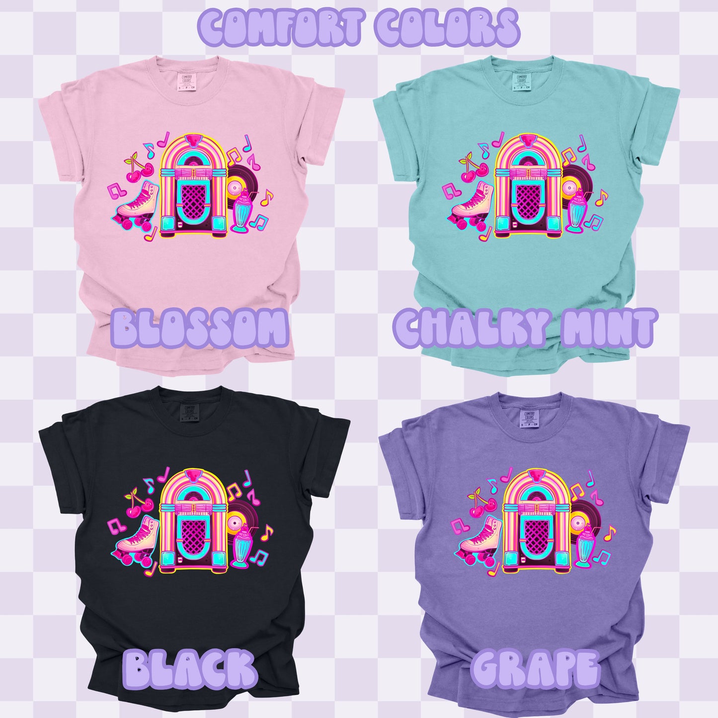 Retro Jukebox Tshirt/Sweatshirt