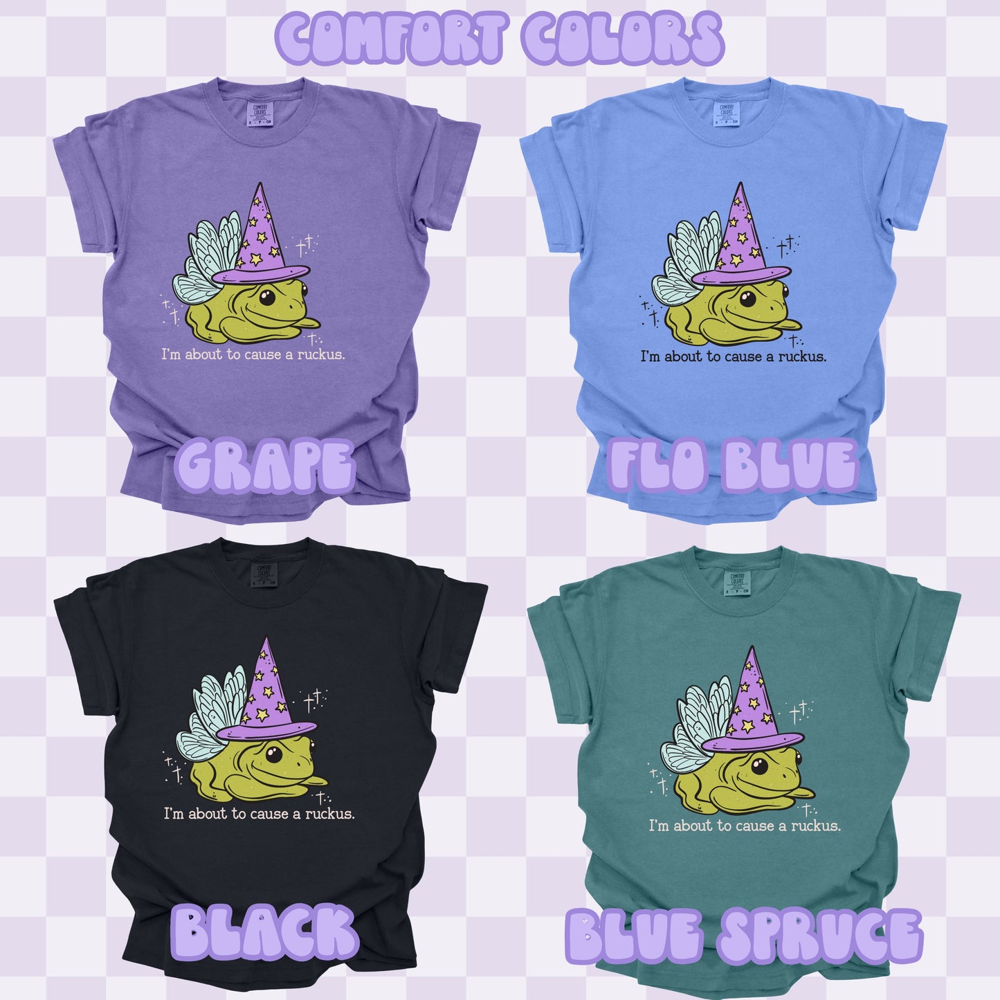 Ruckus Frog Tshirt/Sweatshirt
