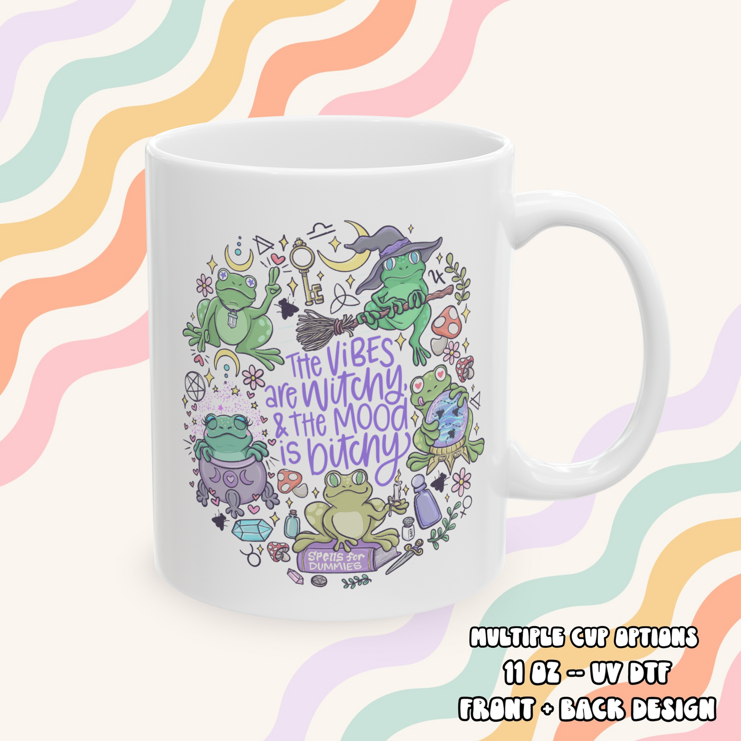 Witchy Frogs Mug