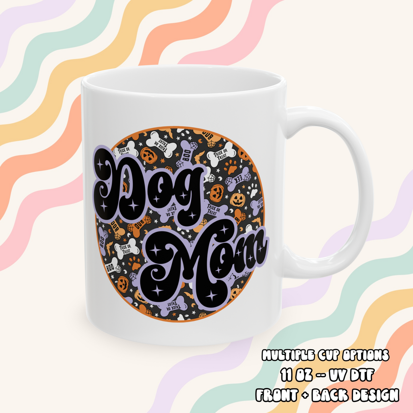 Halloween Dog Mom Mug