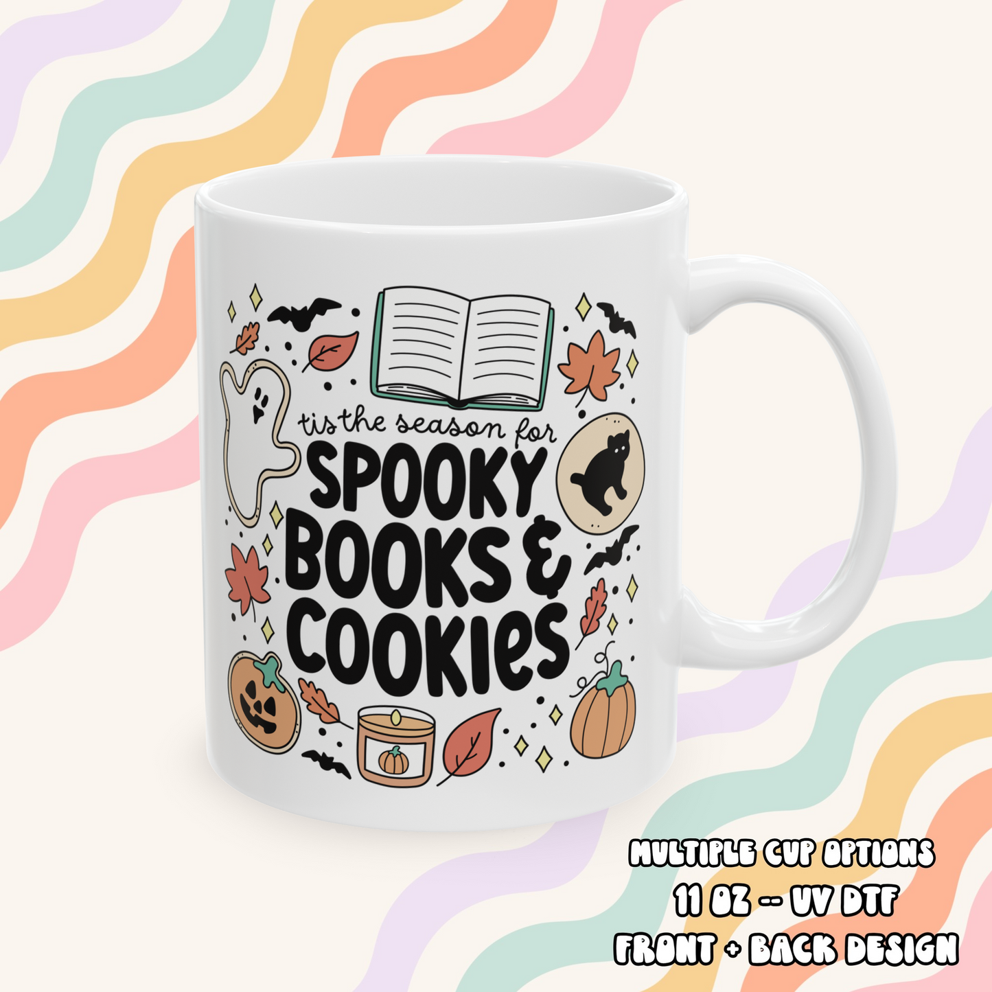 Cookies + Books Mug