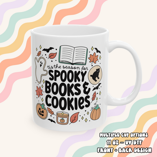 Cookies + Books Mug