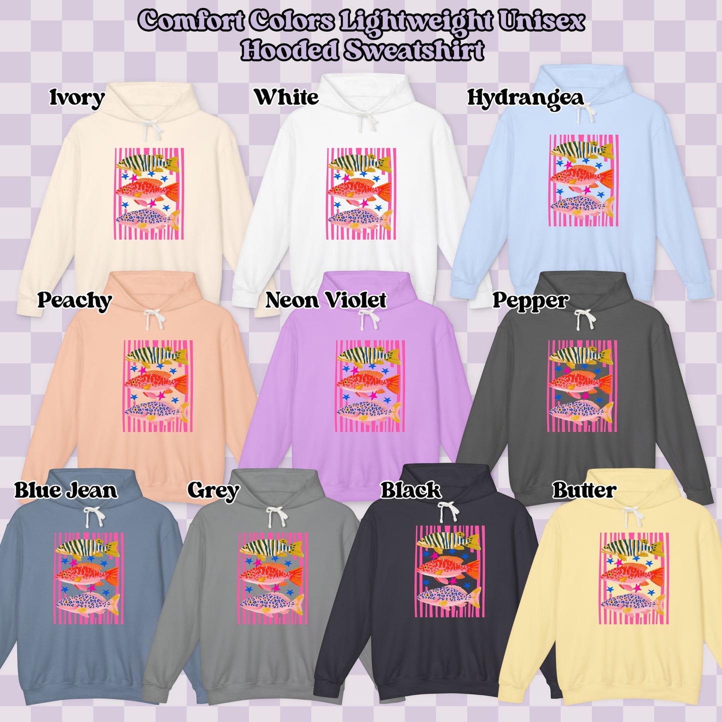 Colorful Fish (tshirt/sweatshirt)
