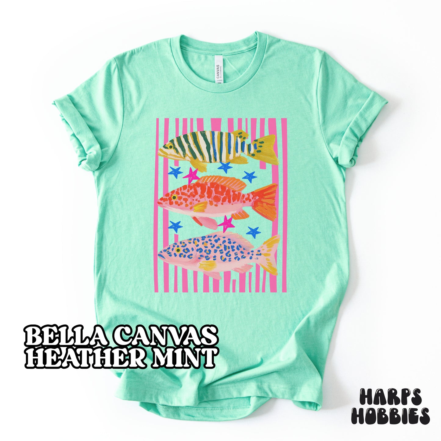 Colorful Fish (tshirt/sweatshirt)