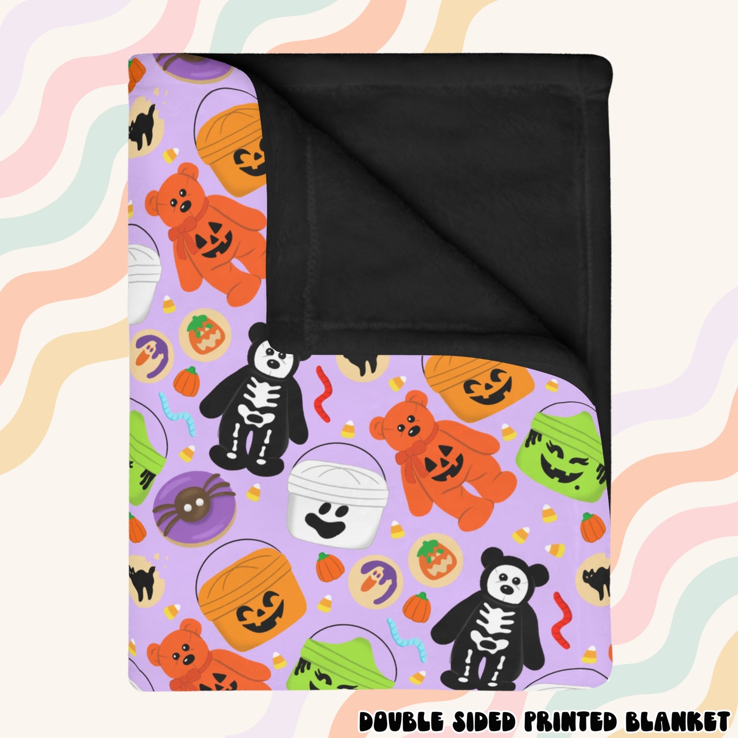 90s Halloween Blanket