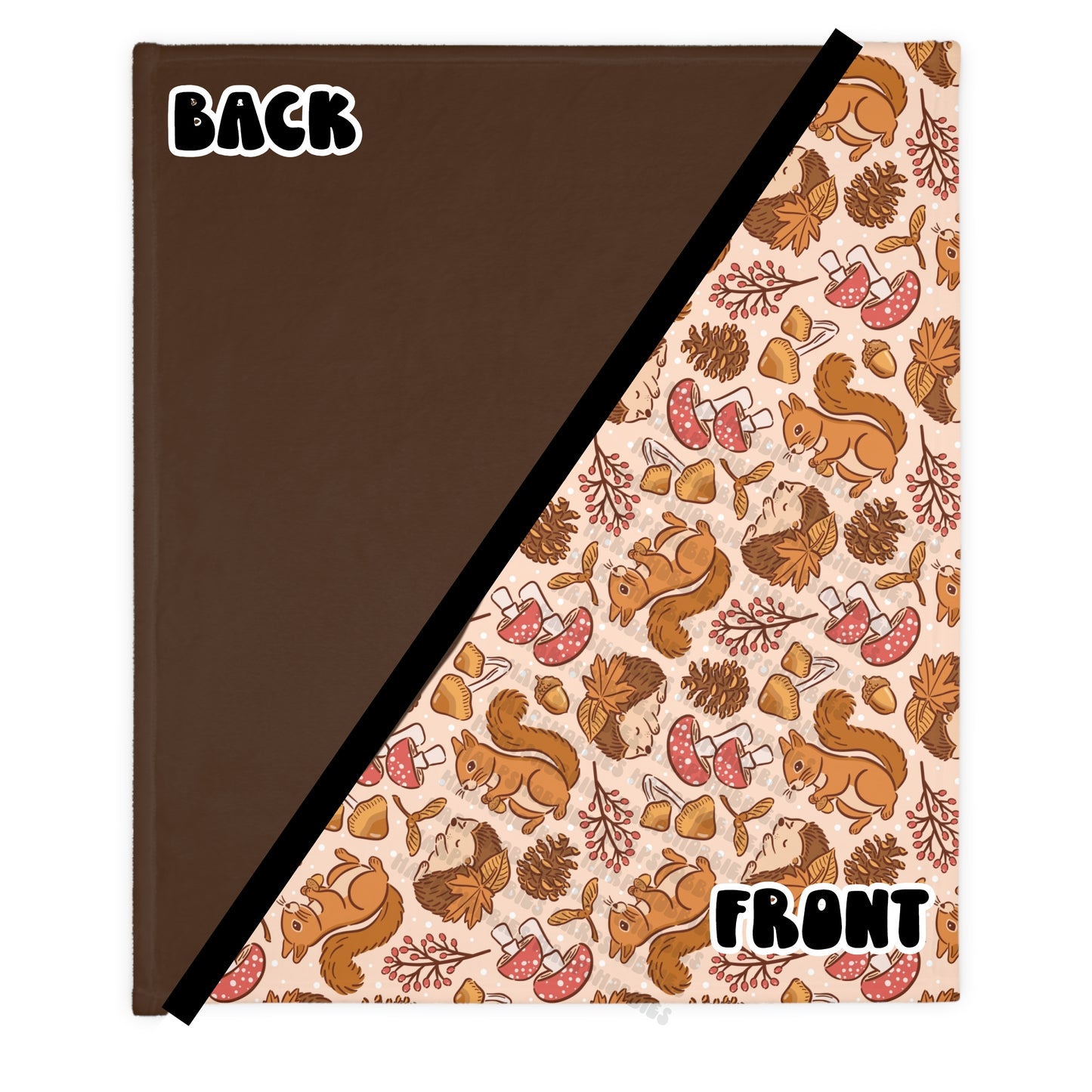 Fall Critters Blanket