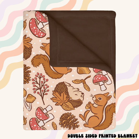 Fall Critters Blanket