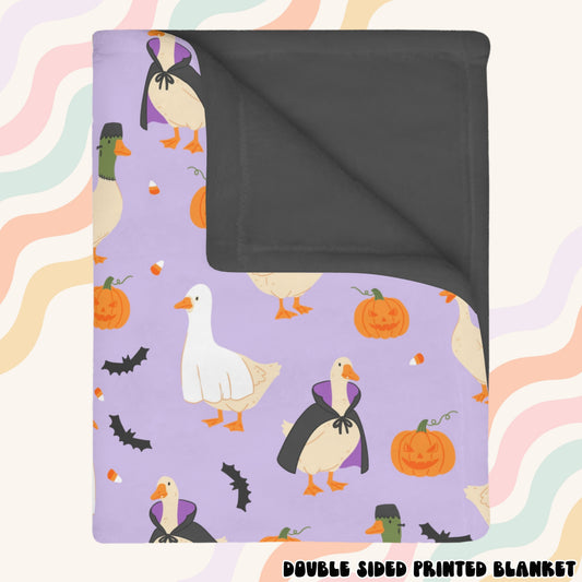 Spooky Geese Blanket